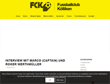 Tablet Screenshot of fckoelliken.ch
